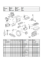 Volvo BL61 Backhoe Loader Parts Catalogue Manual (SN: 10001-11458)