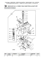 JCB 1CX BACKHOE LOADER Parts Catalogue Manual (Serial Number: 00751600-00752999)