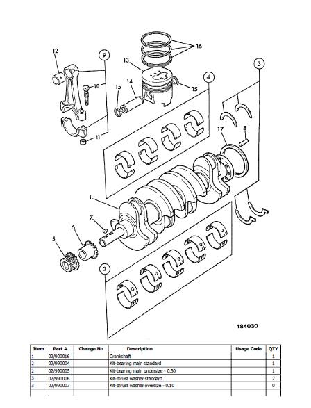 JCB 1CX CABLEMASTER BACKHOE LOADER Parts Catalogue Manual (Serial Numb ...