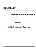 Caterpillar Cat 637G WHEEL SCRAPER (Prefix AYN) Service Repair Manual (AYN00001 and up)