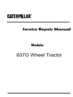 Caterpillar Cat 637G Wheel Tractor (Prefix CEH) Service Repair Manual (CEH00001 and up)