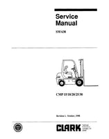 Clark CMP25 Forklift Service Repair Manual