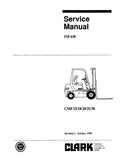 Clark CMP25 Forklift Service Repair Manual