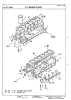 Takeuchi TB68S Diesel Engine (Model SD334) Parts Catalogue Manual