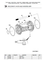 JCB 456e Wheeled Loader Parts Catalogue Manual (Serial Number: 01239000-01239502)