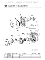 JCB 456e Wheeled Loader Parts Catalogue Manual (Serial Number: 01239000-01239502)