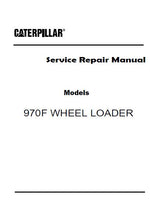 Caterpillar Cat 970F Wheel Loader (Prefix 9JK) Service Repair Manual (9JK00359 and up)