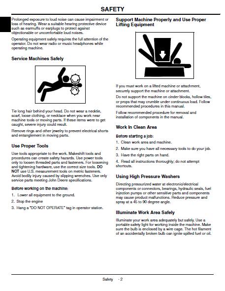 John Deere Chainsaws CS36 Service Repair Manual – FREESAMPLESERVICEMANUAL