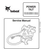 Bobcat PTX3 Power Tilt Service Repair Manual S/N 223600101 And Above