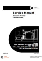 Cummins Onan DGBB Detector Control Generator Set Service Repair Manual