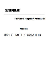 Caterpillar Cat 385C L MH EXCAVATOR (Prefix WAW) Service Repair Manual (WAW00001 and up)