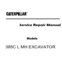 Caterpillar Cat 385C L MH EXCAVATOR (Prefix WAW) Service Repair Manual (WAW00001 and up)