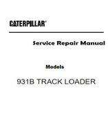 Caterpillar Cat 931B TRACK LOADER (Prefix 29Y) Service Repair Manual (29Y00001 and up)