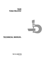 JOHN DEERE 793D FELLER-BUNCHER Service Repair Manual (tm1416)