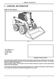 CASE SR220 SKID STEER LOADER operation manual