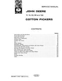 John Deere 22 Cotton Picker Service Repair Manual (sm2052)