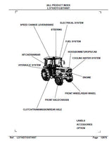 Kubota L3710HST Tractor Parts Catalogue Manual