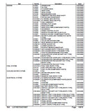 Kubota L3710HST Tractor Parts Catalogue Manual