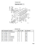 Kubota L4400H Tractor Parts Catalogue Manual