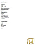 1992 Honda Accord Service Repair Manual