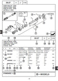 New Holland B95B Backhoe Loader Parts Catalogue Manual