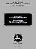 JOHN DEERE GX345 LAWN GARDEN TRACTOR Service Repair Manual