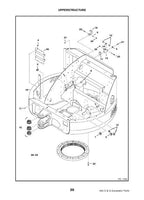 Bobcat 430D 430G Excavator Parts Catalogue Manual S/N 562511001 and Above