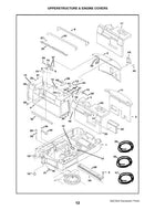 Bobcat 320 Excavator Parts Catalogue Manual S/N 562313001 and Above