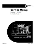 CUMMINS ONAN GGFD DETECTOR CONTROL GENERATOR SETS Service Repair Manual