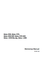 Husqvarna Rider 850 Service Repair Manual