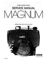 Kohler Magnum M16 Single Cylinder Engine Service Repair Manual