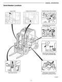 Caterpillar Cat DP25N Forklift Lift Trucks Service Repair Manual SN: ET18C-50001 and up