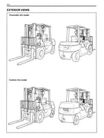 Toyota 7FDU35 Forklift Service Repair Manual