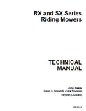 JOHN DEERE SX95 RIDING MOWER Service Repair Manual