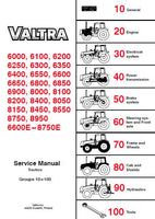 Valtra Valmet 8550 TRACTOR Service Repair Manual