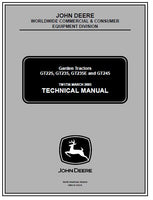 JOHN DEERE GT235 LAWN GARDEN TRACTOR Service Repair Manual