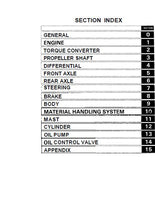 Toyota 5FGC25 Forklift Service Repair Manual