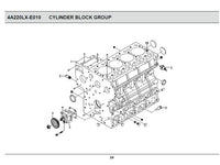 Kioti Daedong DS4510 Tractor Parts Catalogue Manual