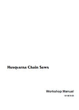 Husqvarna 36 Chainsaw Service Repair Manual