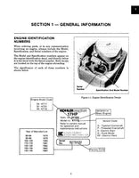 Kohler KT17, KT19 Series II & Models KT17 Twin Cylinder Engine Service Repair Manual