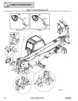 Caterpillar Cat TH414 TH514 TH417 Telehandler Parts Catalogue Manual (SN: TBW00100 and After)