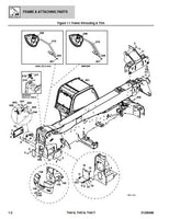 Caterpillar Cat TH414 TH514 TH417 Telehandler Parts Catalogue Manual (SN: TBZ00100 and After)