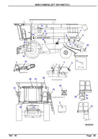 Massey Ferguson 9690 COMBINE (EFF S/N HM87101) Parts Catalogue Manual