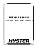 HYSTER L177 (H2.0FT Europe) Forklift Service Repair Manual