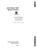 John Deere 1010 Row Crop Tractor Service Repair Manual (sm2033)