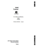 John Deere 2940 Tractor Service Repair Manual (tm1220)