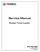 Terex Posi-Track PT-80 Track Loader Service Repair Manual