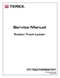 Terex Posi-Track PT-100 Forestry Track Loader Service Repair Manual