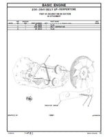 Caterpillar Cat TH220B Telehandler Parts Catalogue Manual (SN: TBF00100 thru TBF00512)