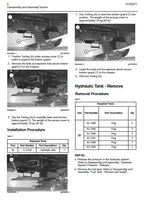 Caterpillar Cat TH220B TH330B Telehandler Service Repair Manual (SN: TBG00100 and after)